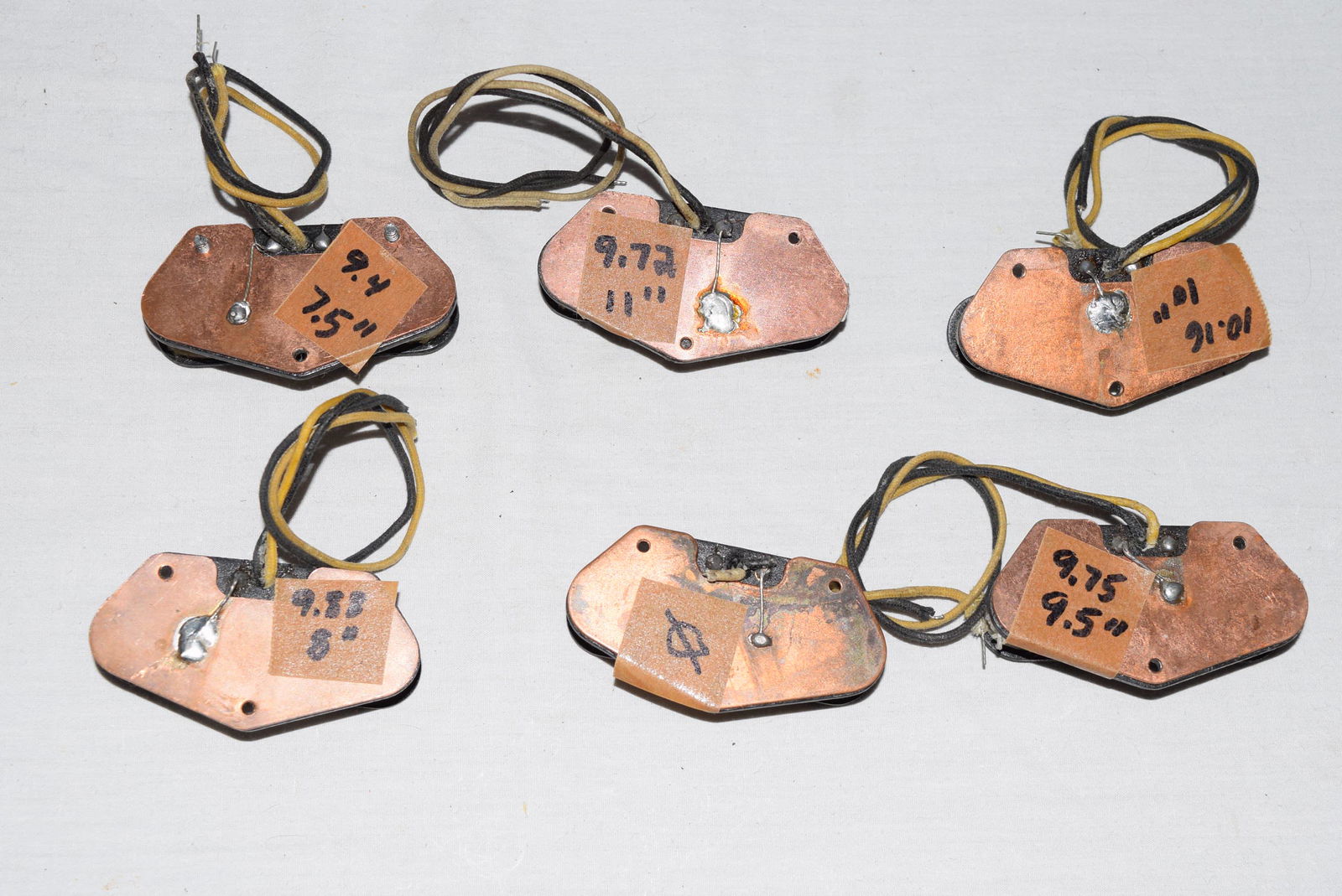 Lot of 6 Fender Telecaster Vintage Reissue Bridge Pickups (1 of 2)