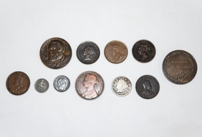 Mix Lot of Various 1890-1930s Coins