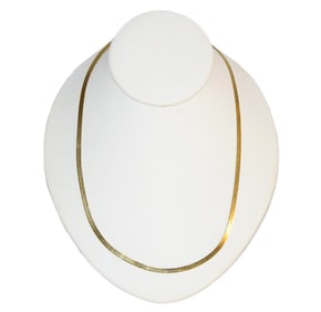 Snake Herringbone Necklace Chain