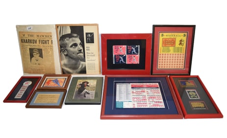 Large Lot of Vintage Baseball Collectibles Lot