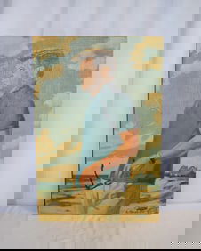 1965 John F. Kennedy Canvas Print by R. Mondello