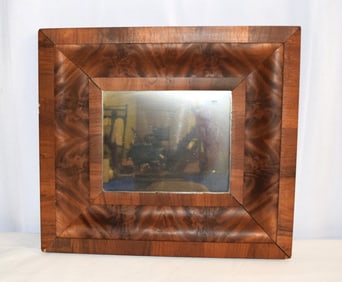 Antique Oyster Veneer Mirror