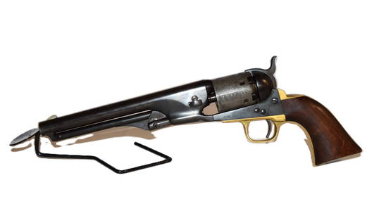 Antique Colt 1861 36 CAL Pistol: Antique Colt Model 1861 36 Caliber Pistol. Manufactured in 1861. Matching Serial Numbers appear throughout: 1212, see photos. Barrel Length: 7.5 Inches. General wear consistent with age, no major dama