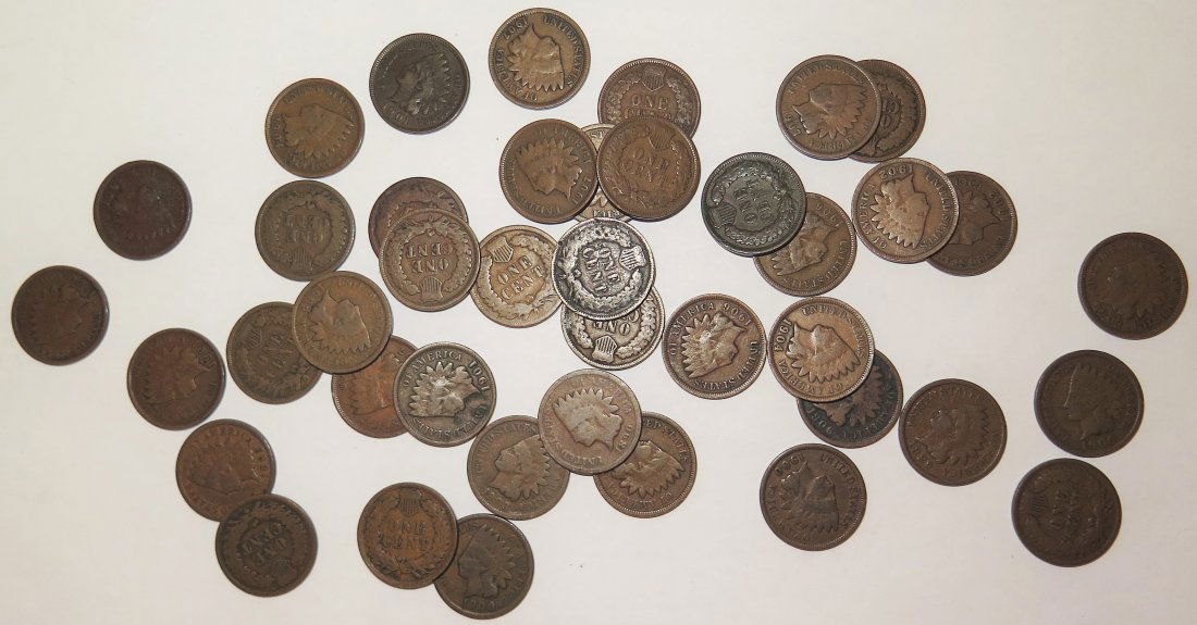 Indian Head Penny Lot (1 of 2)