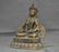 A GILT BRONZE KWAN-YIN BUDDHA FIGURE QING DYNASTY. - 3