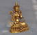 A GILT BRONZE GREEN TARA BUDDHA FIGURE QING DYNASTY. - 3