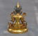 A GILT BRONZE GREEN TARA BUDDHA FIGURE QING DYNASTY. - 6