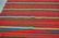 A VINTAGE AFGHANI HALLWAY NOMADIC KILIM RUNNER. - 3