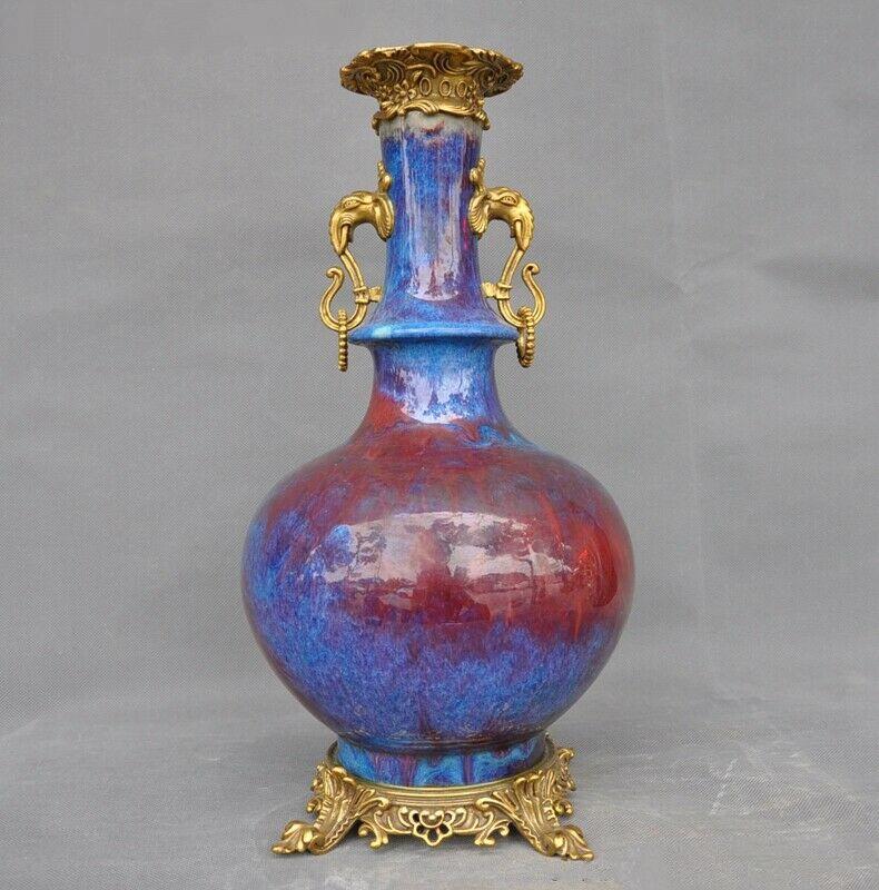 Vintage 22k Gold Vases Garnitures For Sale Antique 22k Gold