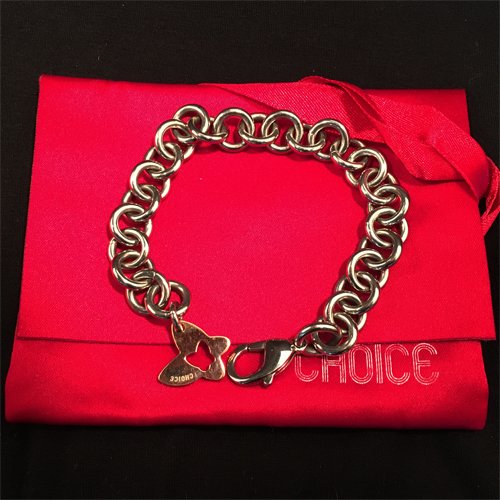 Name Brand Italian Made Bracelet in GP Stainless Steel: Item: Bracelet | Original Brand Name: CHIMENTO | Collection: Easy | Condition: Brand New | Made in: ITALY | Material: Gold Plated Stainless Steel | Color: Two Tone | Quality: 18K/StSl | Total Item Wei