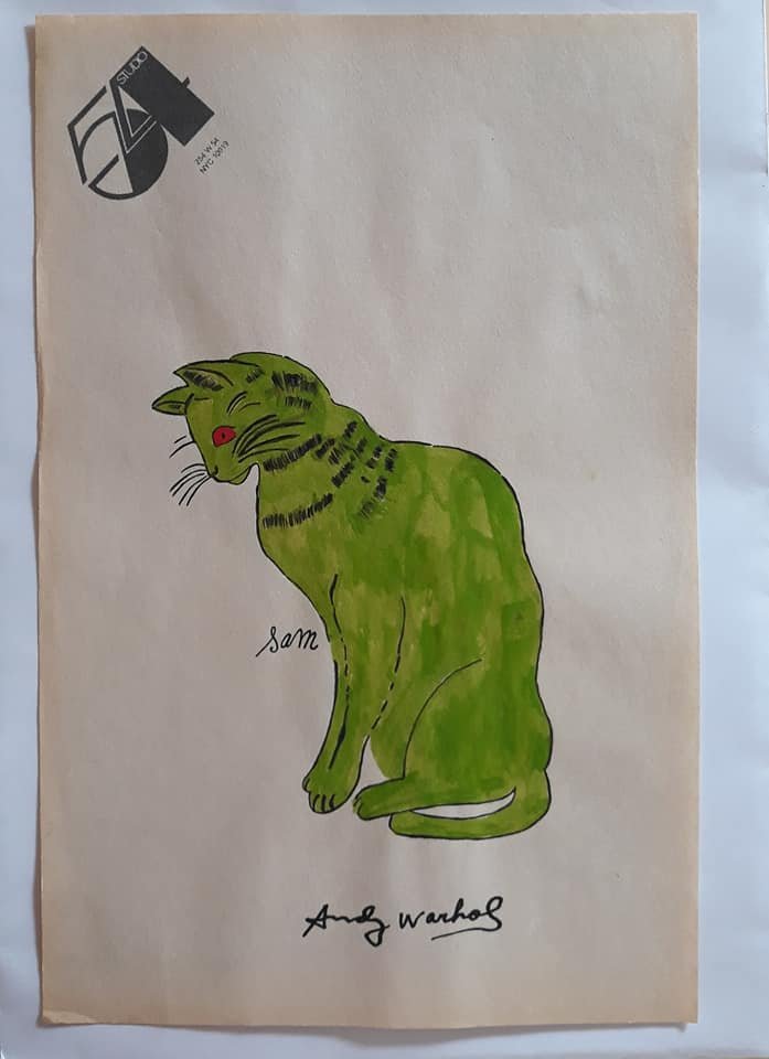 After Andy Warhol American (1928-1987) Ink Wash (1 of 7)