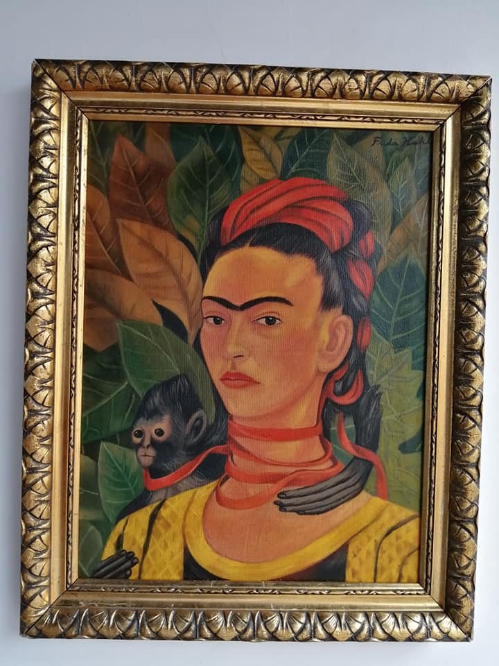 Frida Kahlo (1907-1954) Oil on canvas (1 of 8)