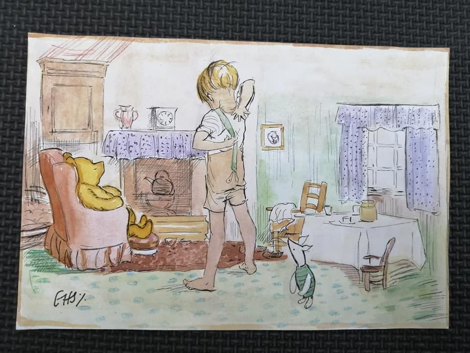 E. H. Shepard English (1879- 1976) Ink (1 of 4)