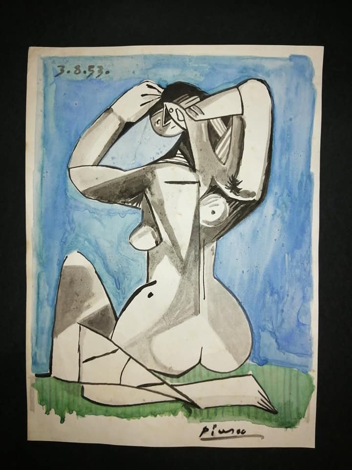 Signed Pablo Picasso - Drawing (1 of 2)
