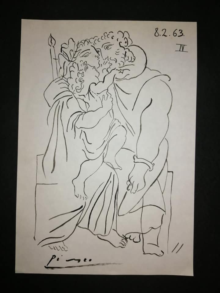 Signed Pablo Picasso - Drawing (1 of 2)