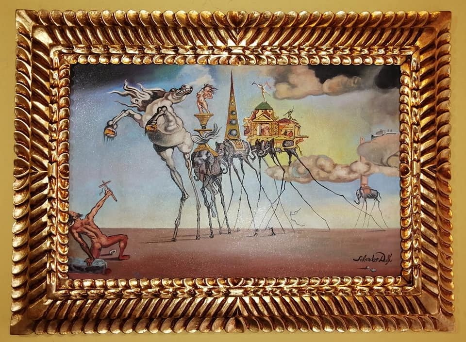 SALVADOR DALI Spanish 1904-1989 Oil On Canvas (1 of 10)