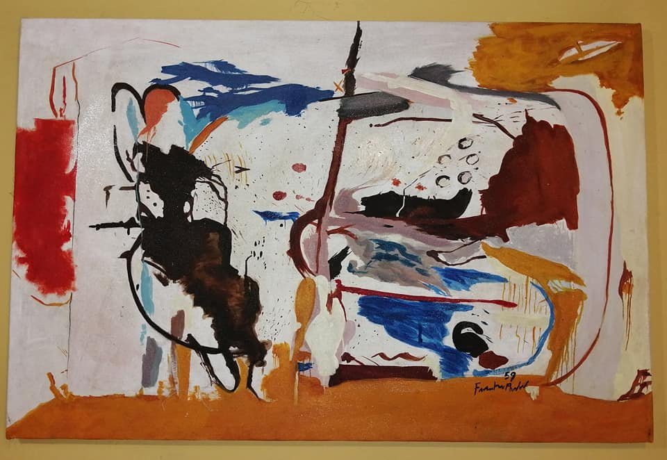 Helen Frankenthaler Oil On Canvas (1 of 9)