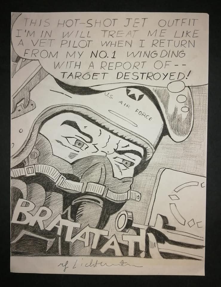 Roy Lichtenstein (American, 1923 - 1997) -- Hand Drawn (1 of 2)