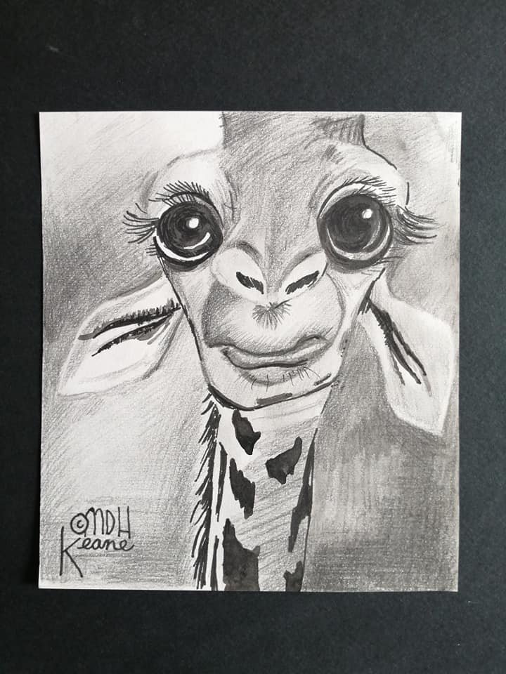 Margaret KEANE Drawing (American, B. 1927) (1 of 2)