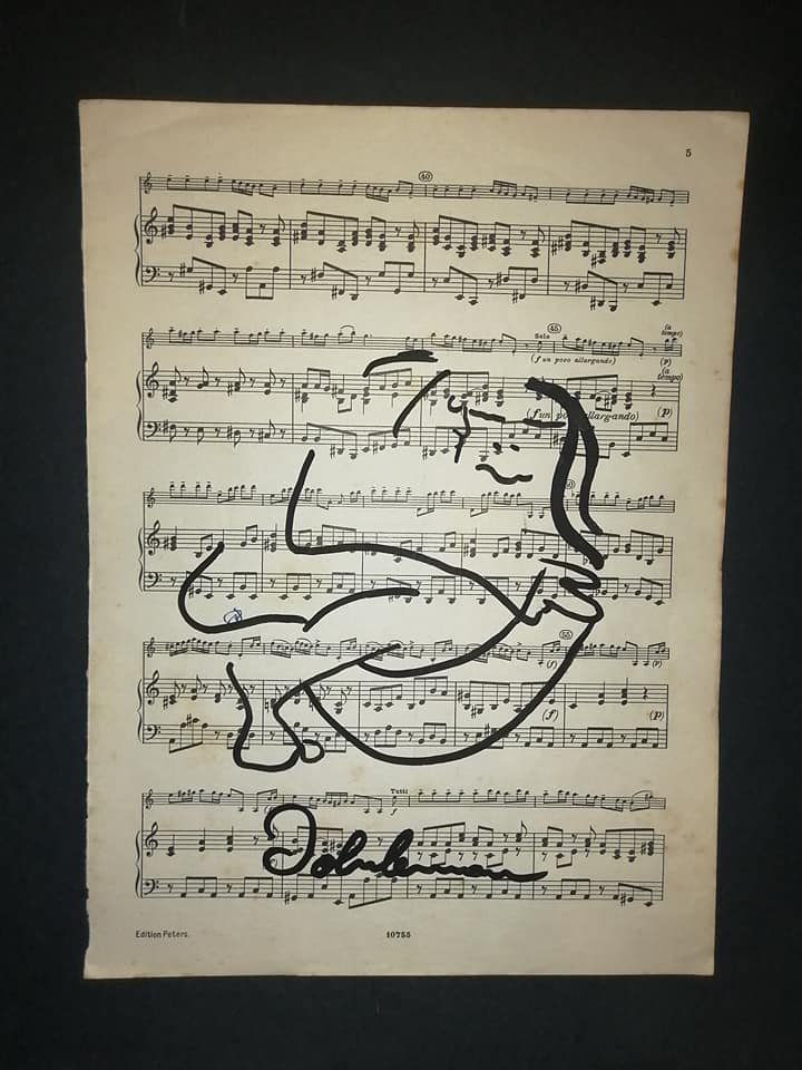 John Lennon British Pop - Marker on Paper (1 of 2)