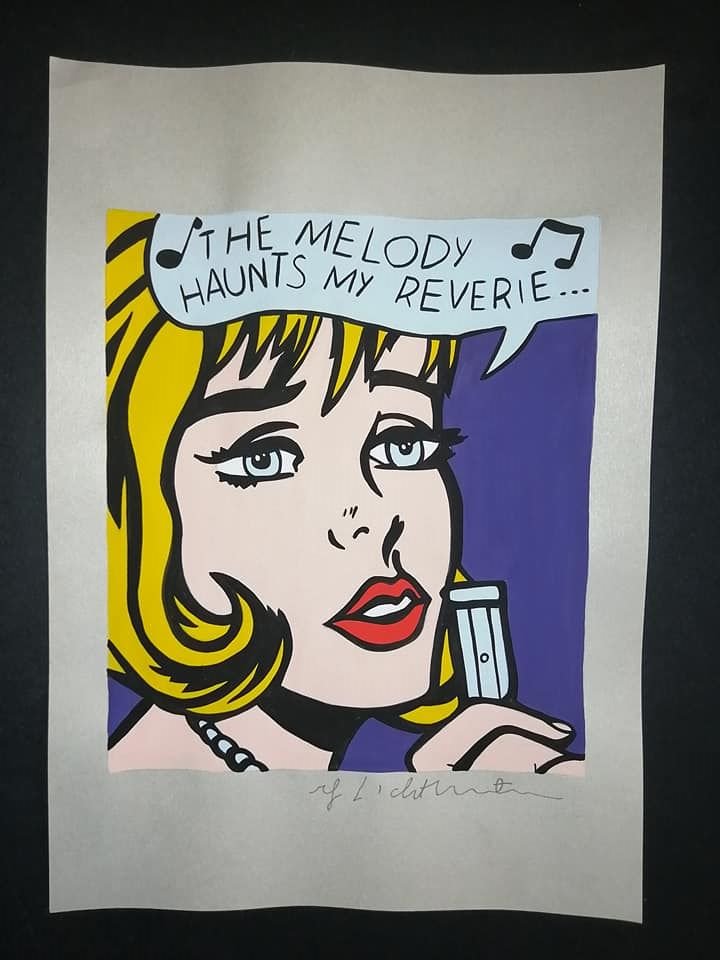 Roy Lichtenstein Mixed Media on paper: Drawing on paper Approx Size: 11 3/4 x 8 1/4 in. Sell as attributed or style of the artist+ Roy Lichtenstein?In the 1960s, Roy Lichtenstein became a leading figure of the new Pop Art movement. Inspire