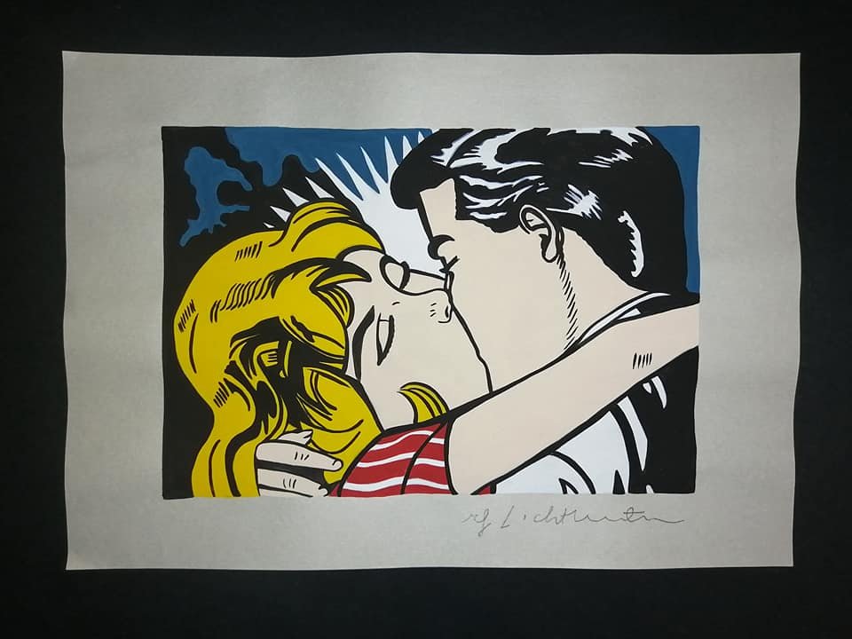 Roy Lichtenstein Mixed Media on paper: Drawing on paper Approx Size: 11 3/4 x 8 1/4 in. Sell as attributed or style of the artist+ Roy Lichtenstein?In the 1960s, Roy Lichtenstein became a leading figure of the new Pop Art movement. Inspire
