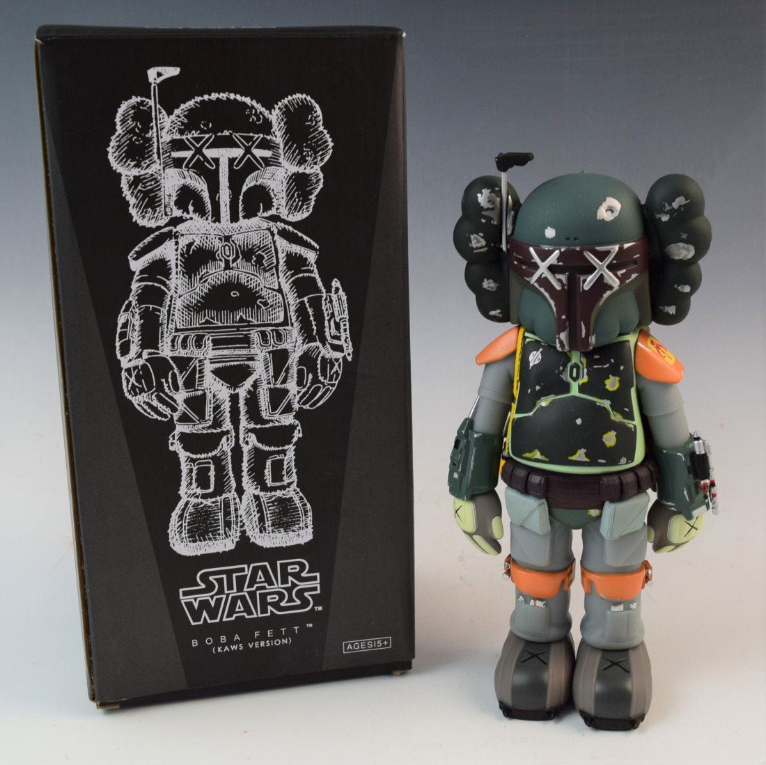 KAWS (b. 1974) Boba Fett, 2013 Painted cast vinyl (1 of 4)