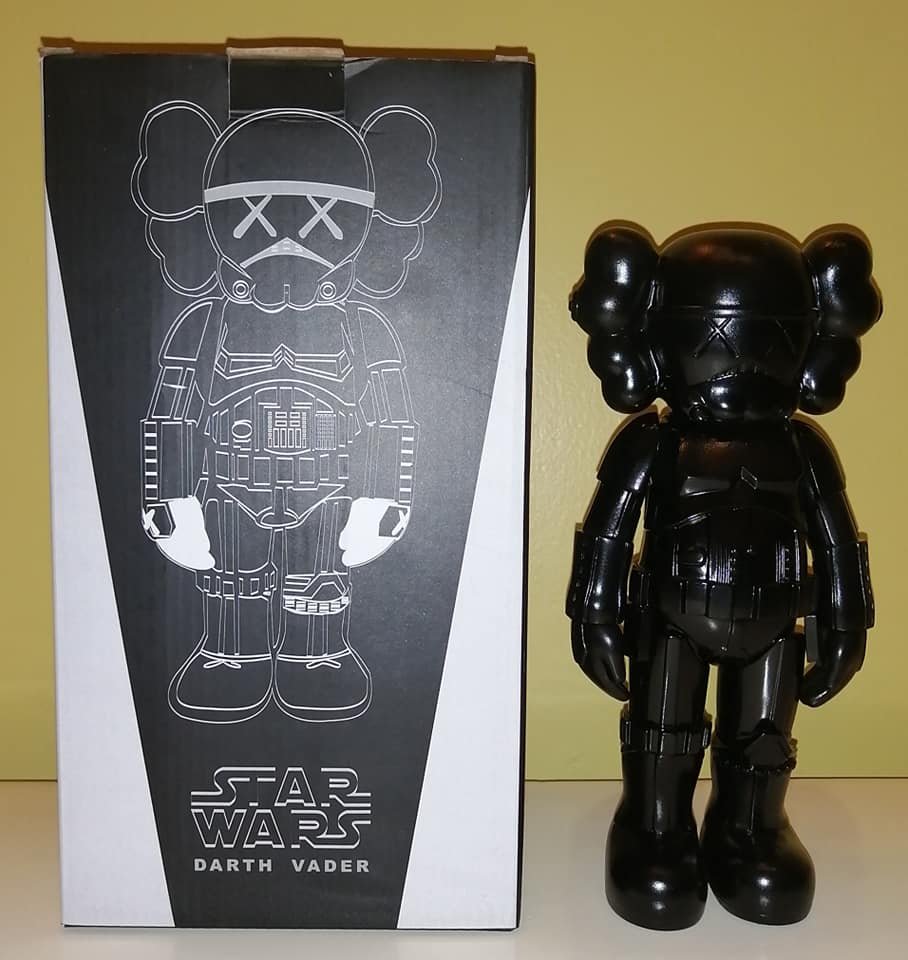 Kaws 'star Wars' Stormtrooper Black