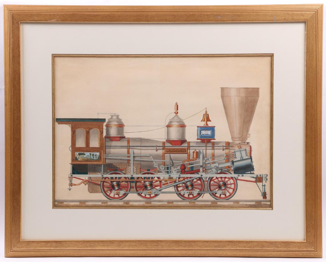 Angelica Schuyler Patterson (1864-1952) Watercolor (1 of 8)