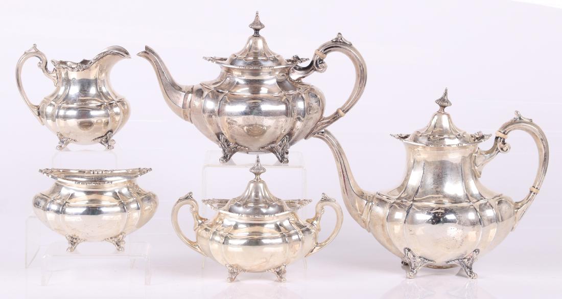 Sterling Silver Tea Set, Reed and Barton (1 of 13)