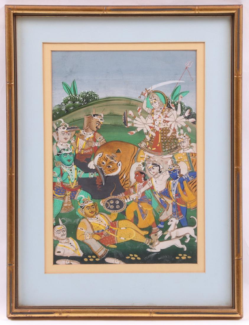 Indian School, 19th Century, Gouache on Paper (1 of 10)