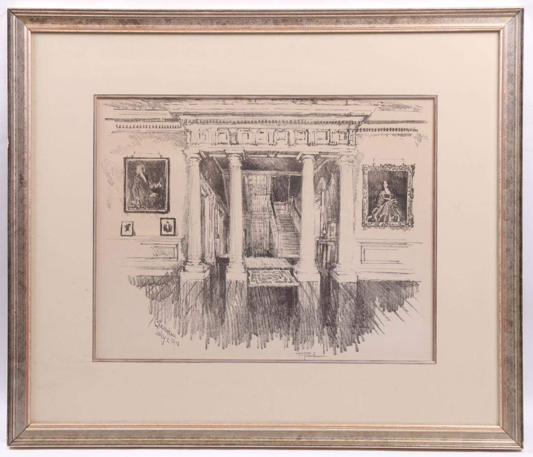 Joseph Pennell (1857-1926) Etching "Cliveden" (1 of 7)