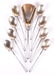 Sterling Silver Ice Cream Set, Gorham, Aesthetic