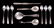 A Group of Sterling Flatware, Jensen, Tiffany