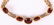 An Amber and 18k Gold Choker Necklace - 8