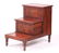 English Mahogany Library Steps