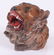 A Lion Form Spelter Inkwell c. 1900