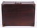Inlaid Portable Tambour Writing Desk with Mirror - 16
