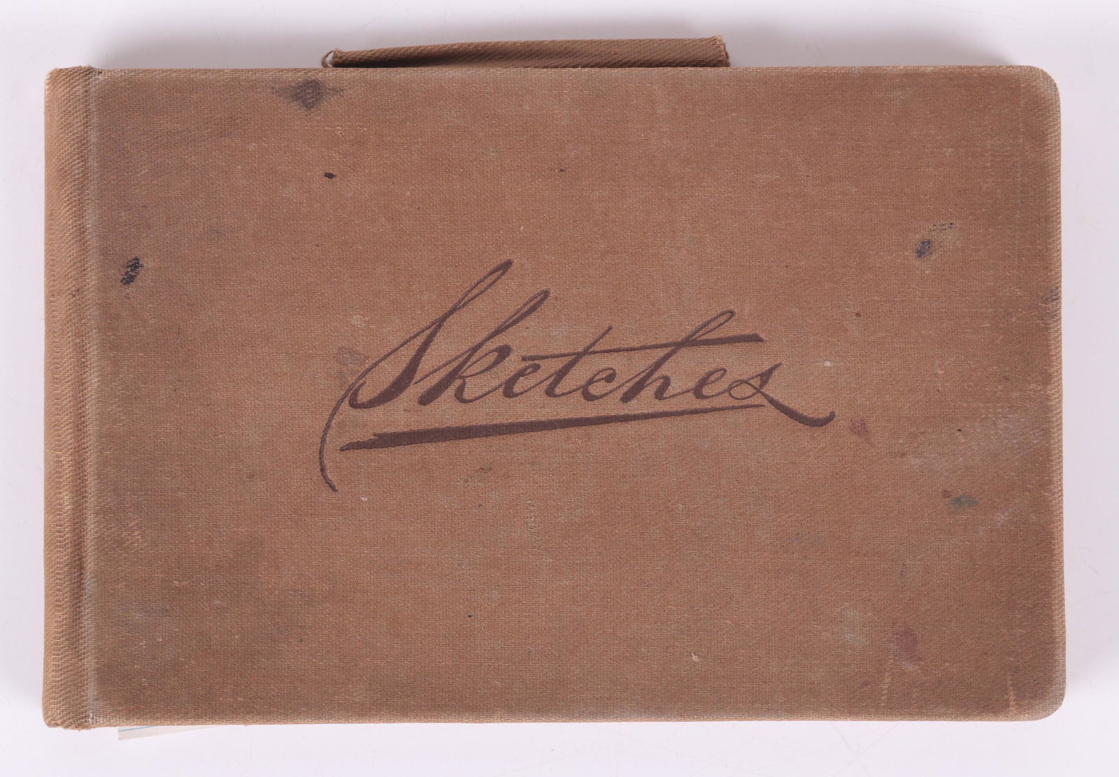 A Late 19th Century Watercolor Sketchbook: According to family history, the artist is an Alice May Keith. There are twenty two works in total, all dated for 1897. All seem to be New England views. Dimensions: 5 1/4" x 8". Provenance: From a Ma