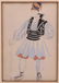 Pablo Picasso, Two Pochoir Costume Designs - 7
