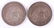 Four US Silver Dollar Coins: Seated Liberty, Trade - 3