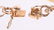 A 14k Gold Charm Bracelet - 7