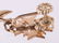 A 14k Gold Necklace and Earring Set - 13
