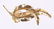 An 18k Gold Set, Brooch and Earrings - 8
