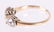 A Vintage 14K gold and Diamond Ring - 4