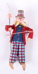A German Ringmaster Clown Christmas Ornament