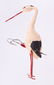 A German Christmas Ornament, Stork with Umbrella