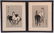 Sonan Noda (Japanese 20th Century) Two Woodblocks
