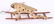 German Christmas Ornaments, Two Frogs - 7
