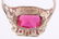 A Filigree 14k Gold and Ruby Ring - 5